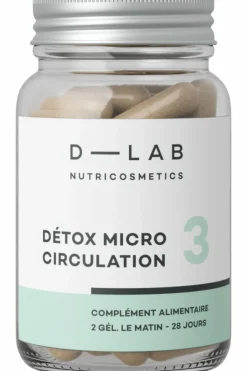 Sale D-LAB Nutricosmetics Compléments alimentaires Détox Microcirculation