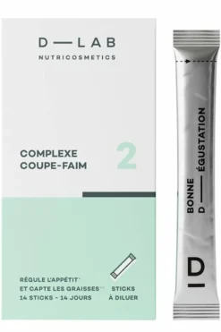 Clearance D-LAB Nutricosmetics Compléments alimentaires en stick coupe-faim