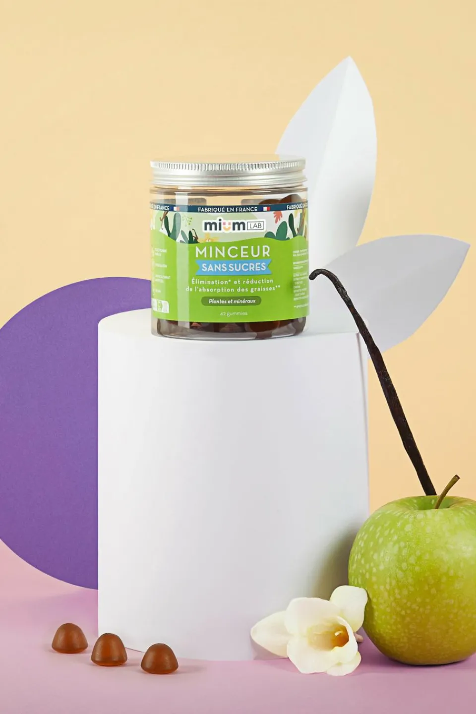 Clearance Mium Lab ex Les Miraculeux Compléments alimentaires gummies Minceur sans sucres