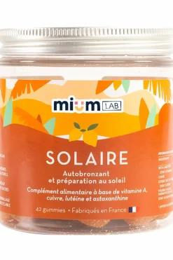 Outlet Mium Lab ex Les Miraculeux Compléments alimentaires gummies Solaire préparation au bronzage
