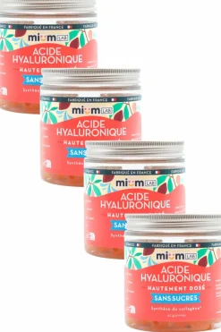 Clearance Mium Lab ex Les Miraculeux Compléments alimentaires gummies Acide Hyaluronique sans sucres