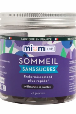 New Mium Lab ex Les Miraculeux Compléments alimentaires gummies Sommeil sans sucres
