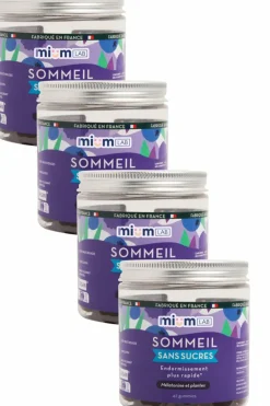 New Mium Lab ex Les Miraculeux Compléments alimentaires gummies Sommeil sans sucres