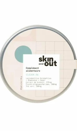 New Skin & Out Compléments alimentaires peau Clean in