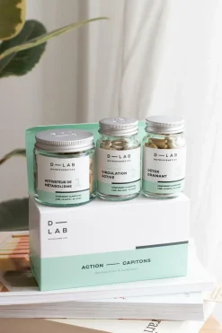 Sale D-LAB Nutricosmetics Compléments alimentaires Programme Action-Capitons