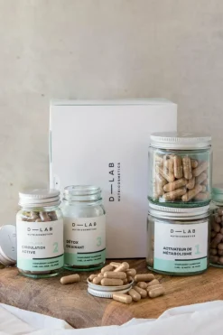 Sale D-LAB Nutricosmetics Compléments alimentaires Programme Action-Capitons