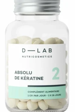 Online D-LAB Nutricosmetics Compléments alimentaires pour les cheveux Absolu de Kératine