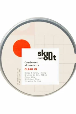 Outlet Skin & Out Compléments alimentaires stop boutons Clear in