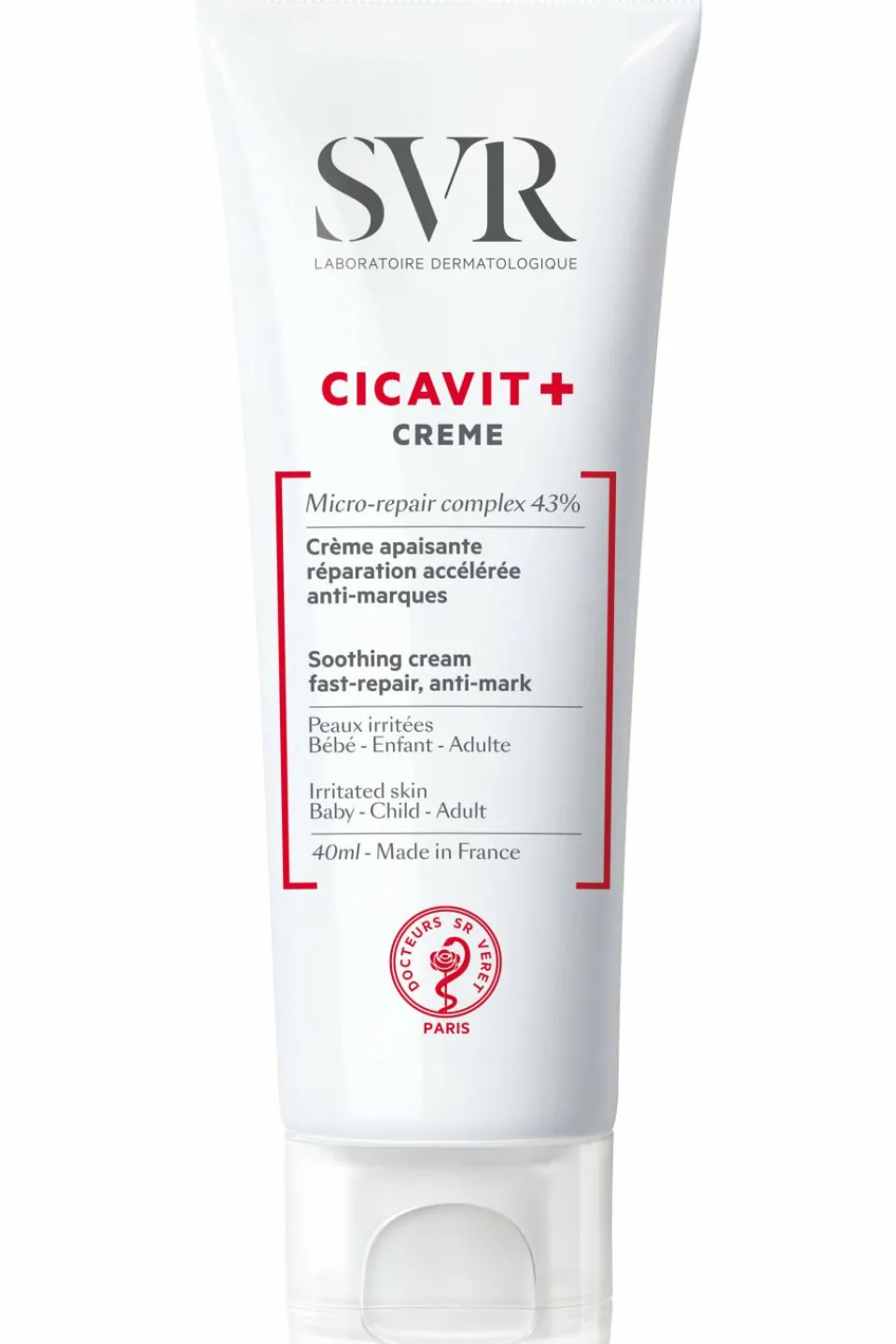 Online SVR Crème apaisante réparation accélérée anti-marques Cicavit+