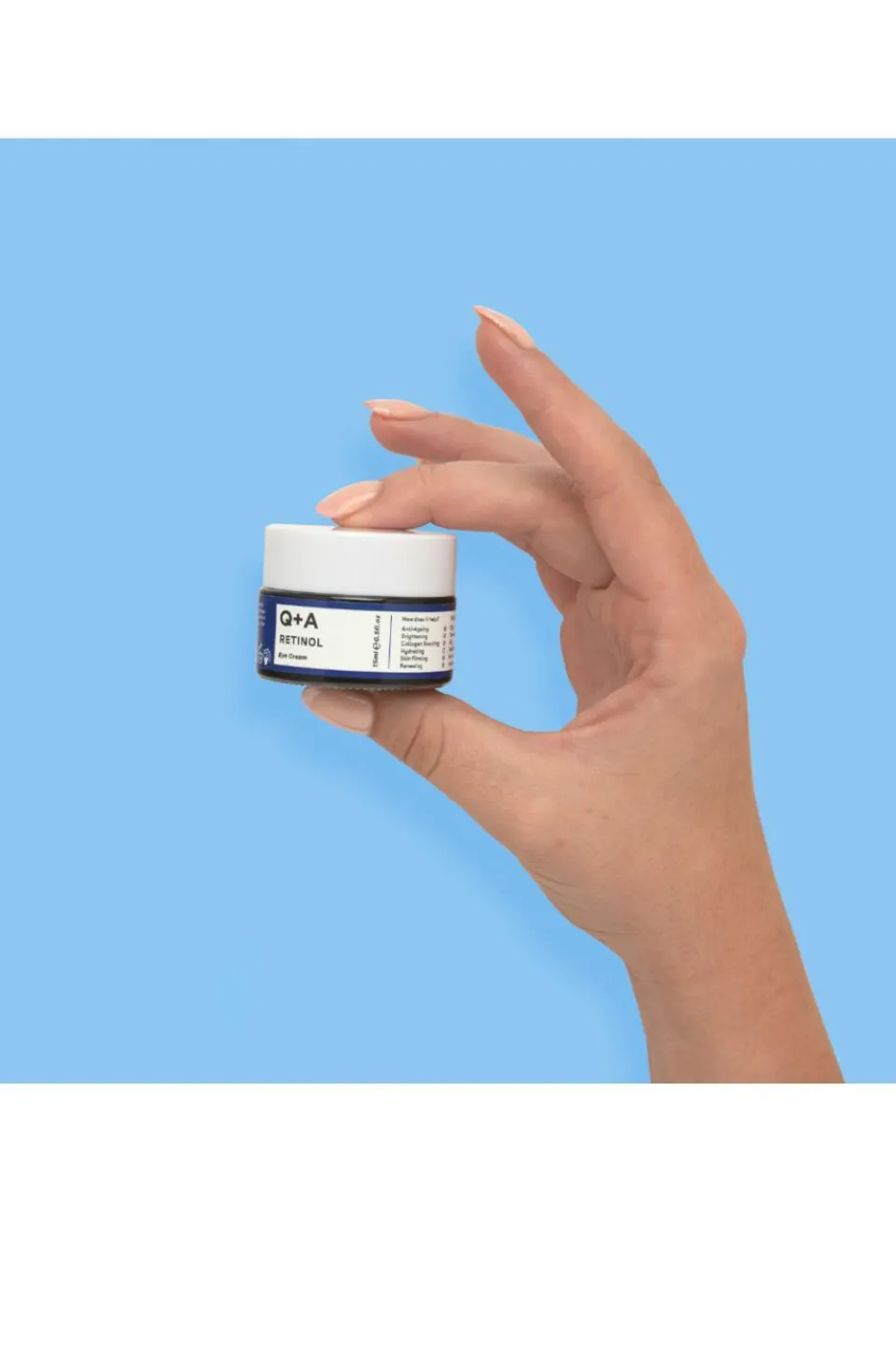 Clearance Q+A Crème contour des yeux au rétinol