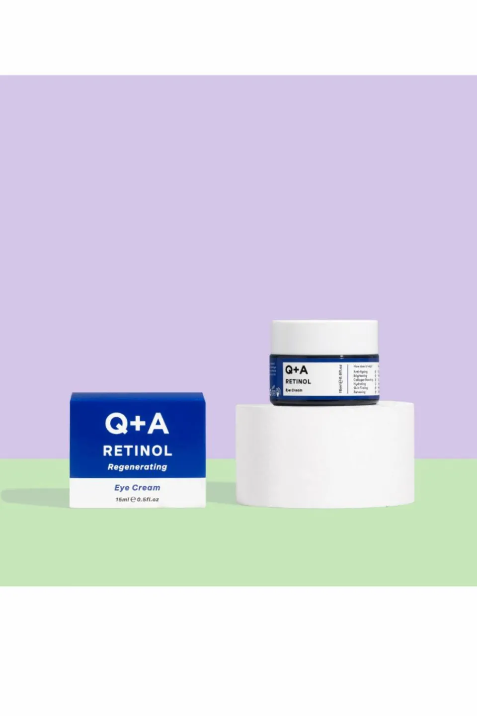 Clearance Q+A Crème contour des yeux au rétinol