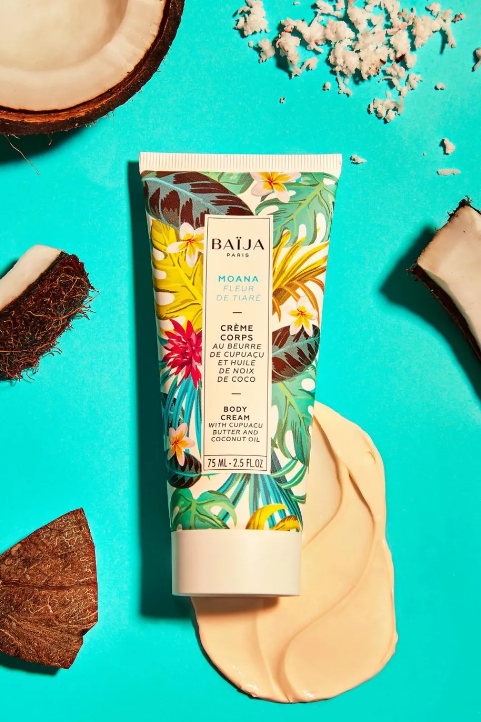 Outlet Baïja Crème corps à la fleur de tiaré Moana