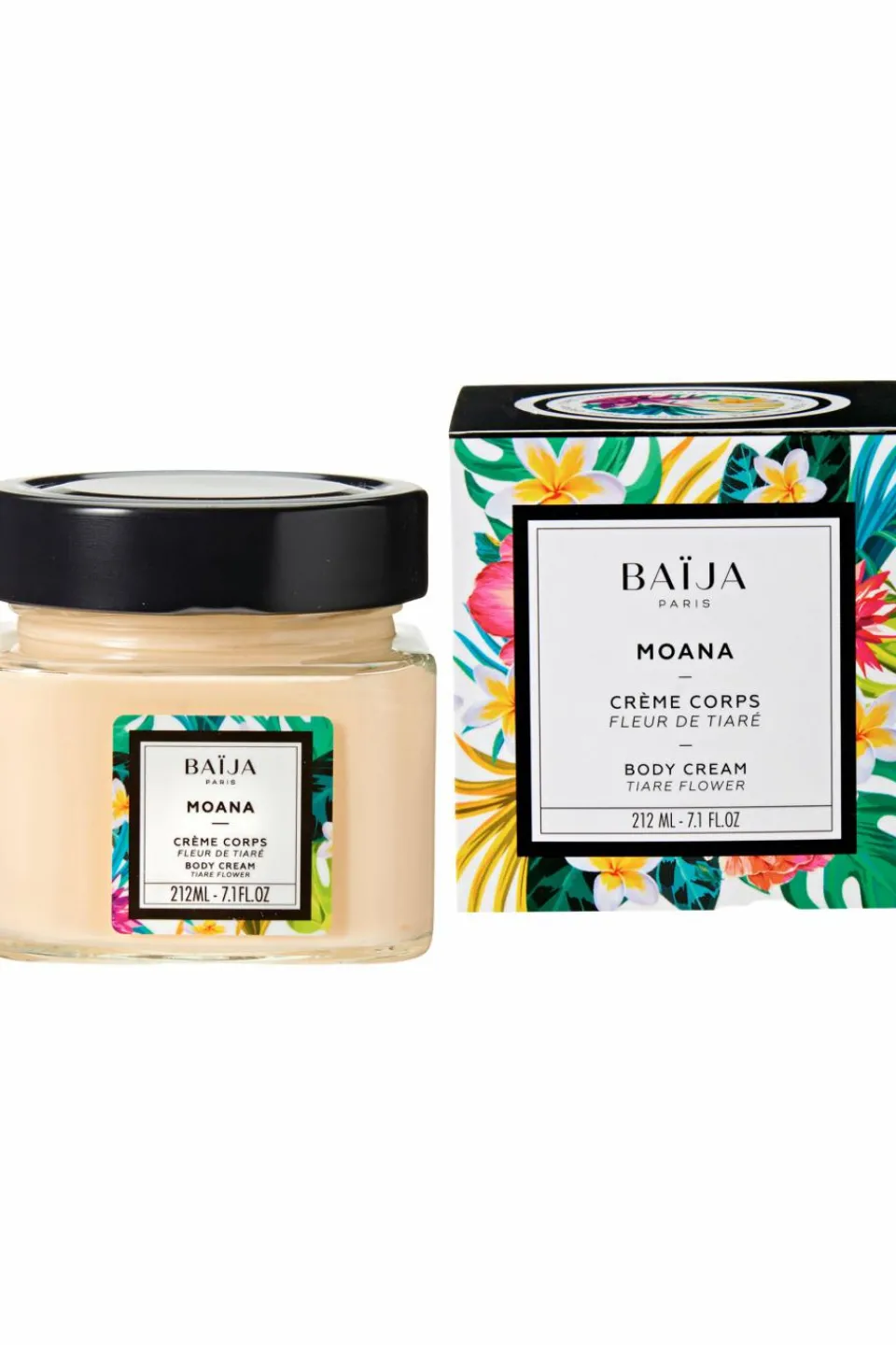 New Baïja Crème corps à la fleur de tiaré Moana