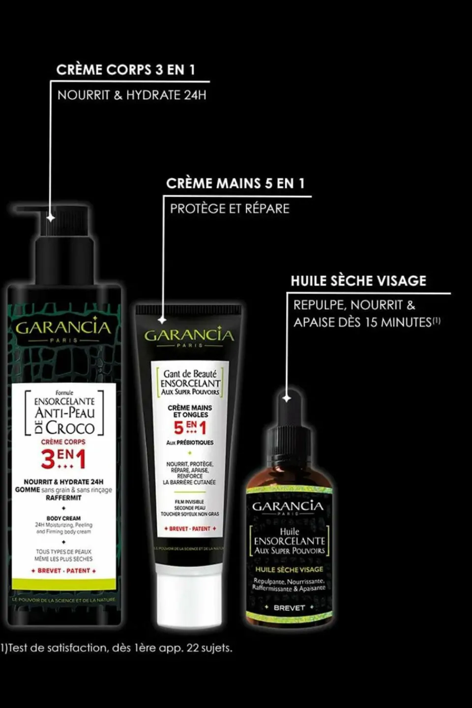 Online Garancia Crème corps 3-en-1 Formule Ensorcelante Anti-Peau de Croco®