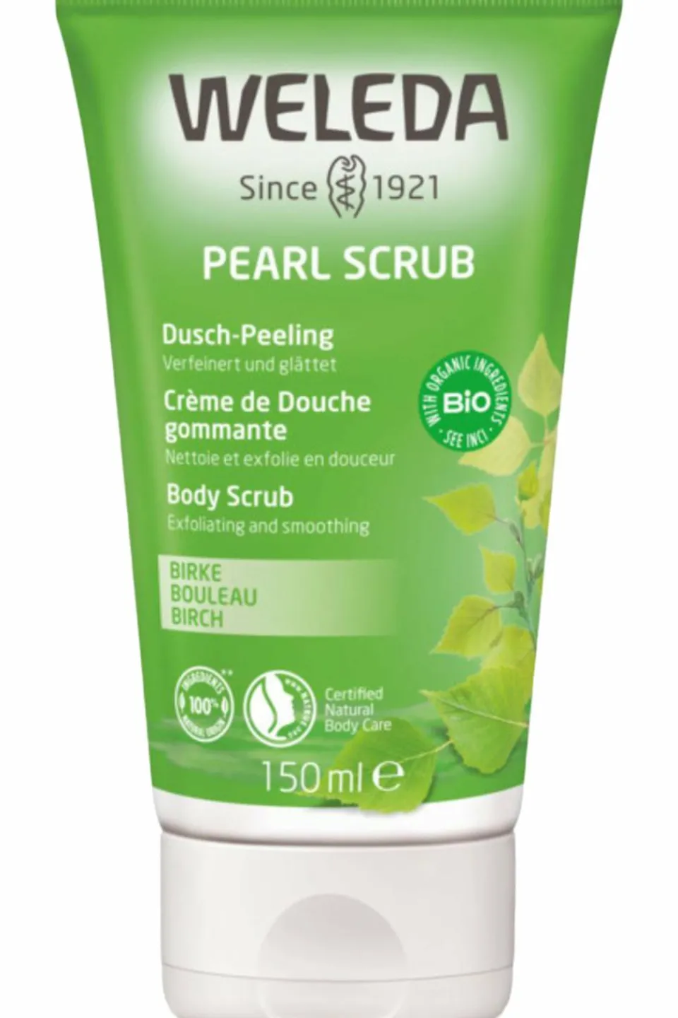 Online Weleda Crème de douche gommante au bouleau