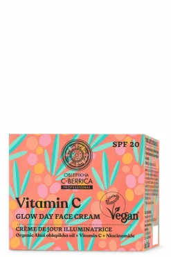 Hot Natura Siberica Crème de jour illuminatrice SPF20 à l’argousier