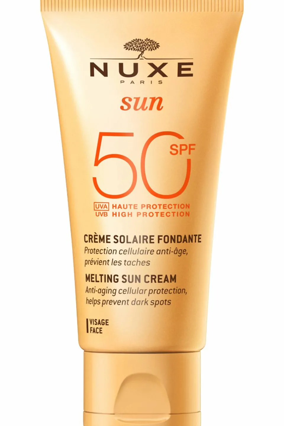 New Nuxe Crème fondante visage haute protection SPF50 Sun