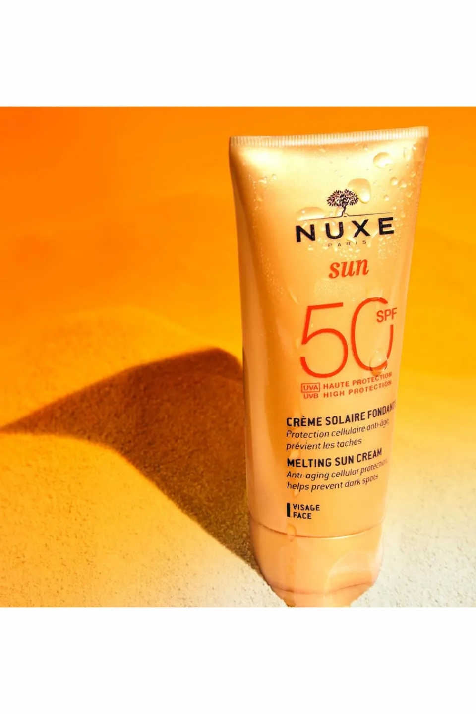 New Nuxe Crème fondante visage haute protection SPF50 Sun