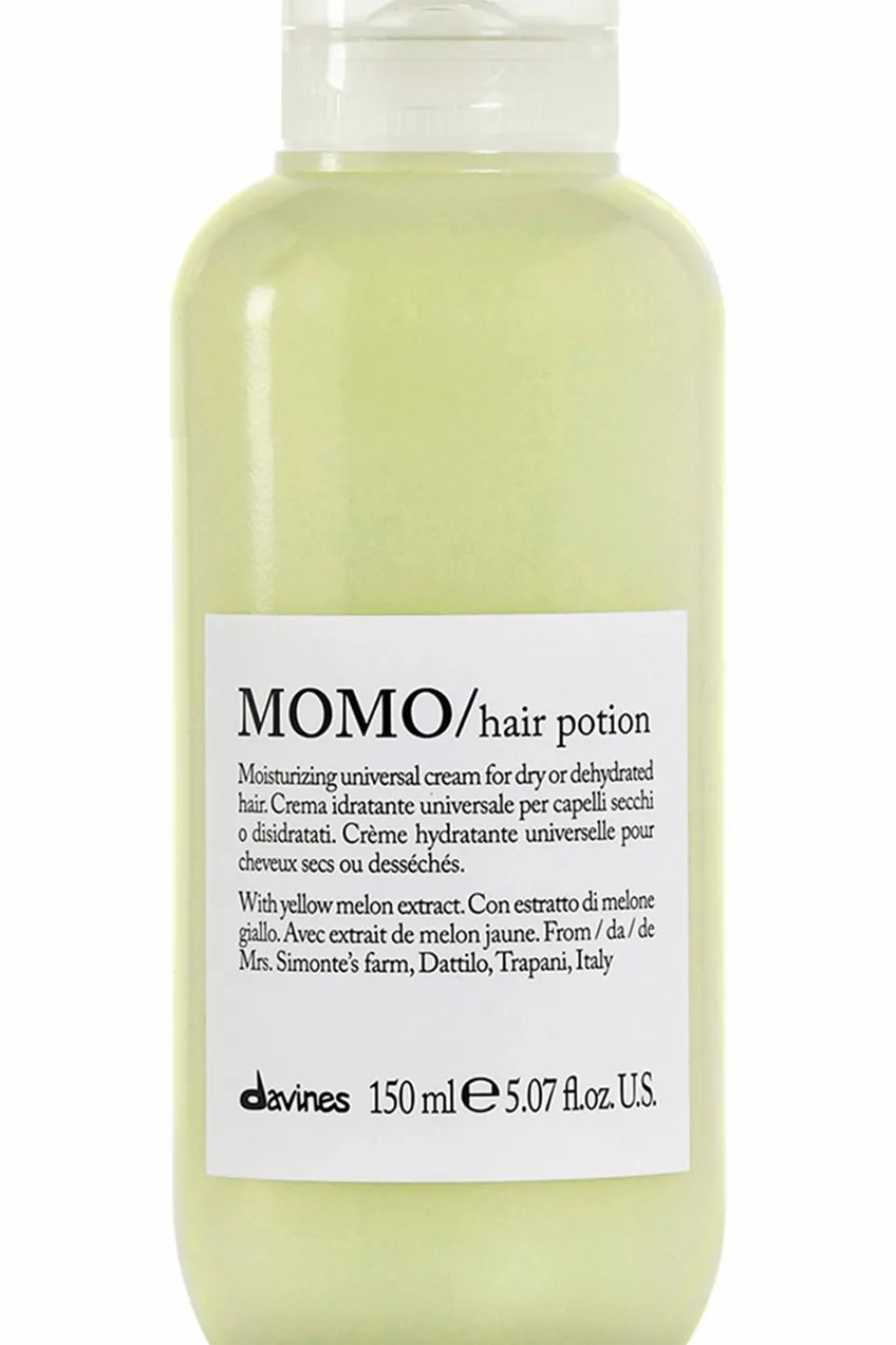 Hot Davines Crème hydratante universelle Momo Potion