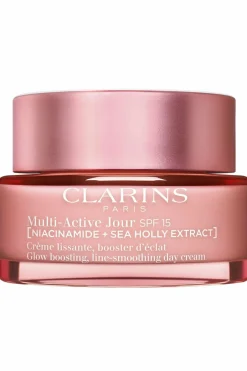 Discount Clarins Crème lissante Multi-Active Jour SPF 15 tous types de peaux