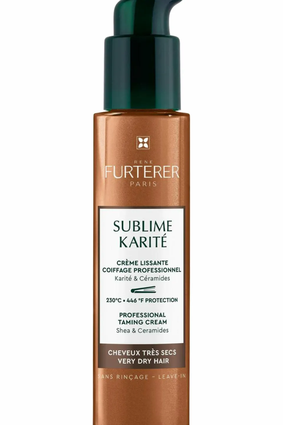 Sale René Furterer Crème lissante sans rinçage cheveux très secs Sublime Karité