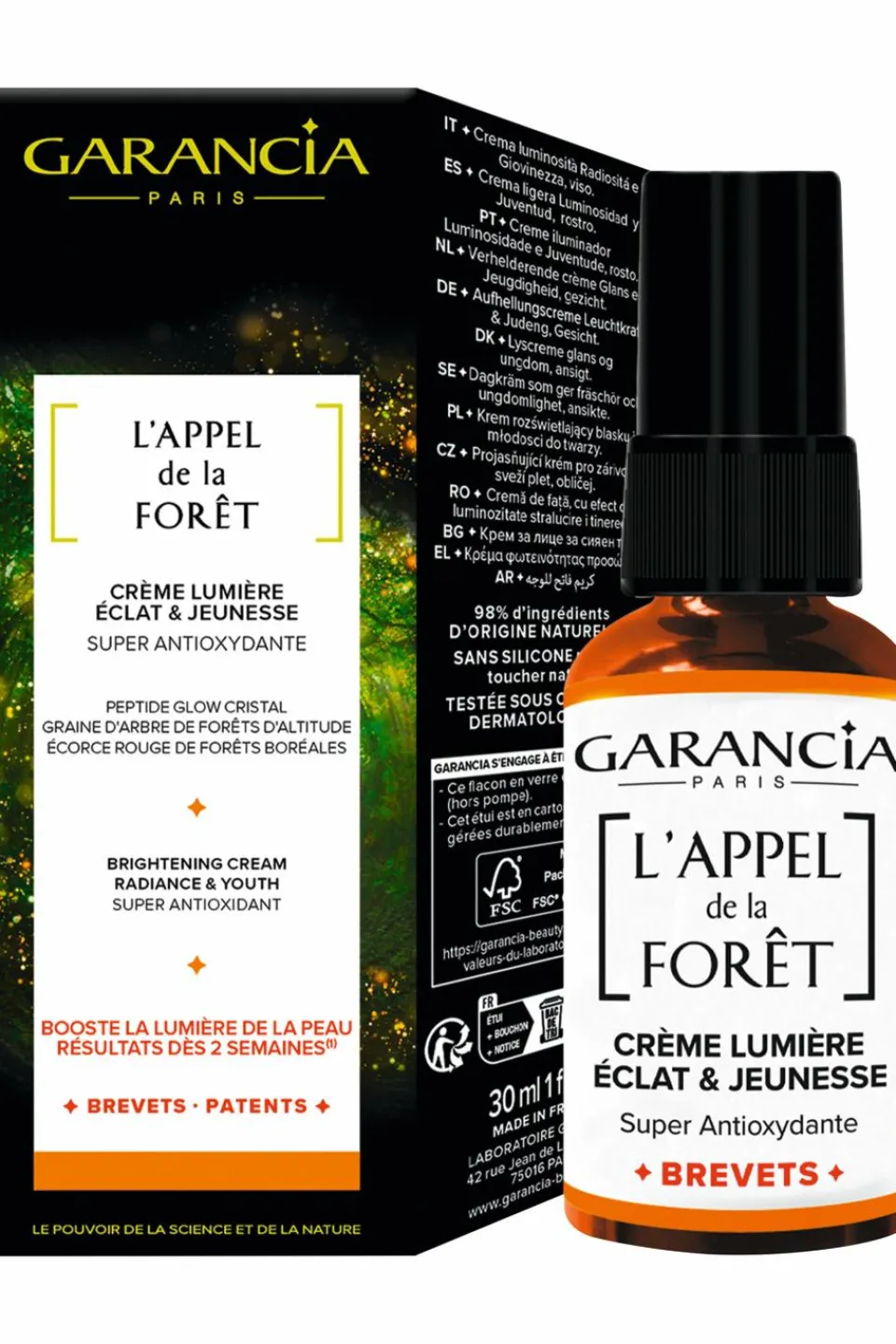 Outlet Garancia Crème lumière Eclat & Jeunesse L’Appel de la forêt