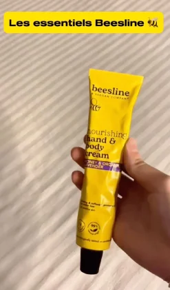 Hot Beesline Crème nourrissante mains et corps miel et lavande bio