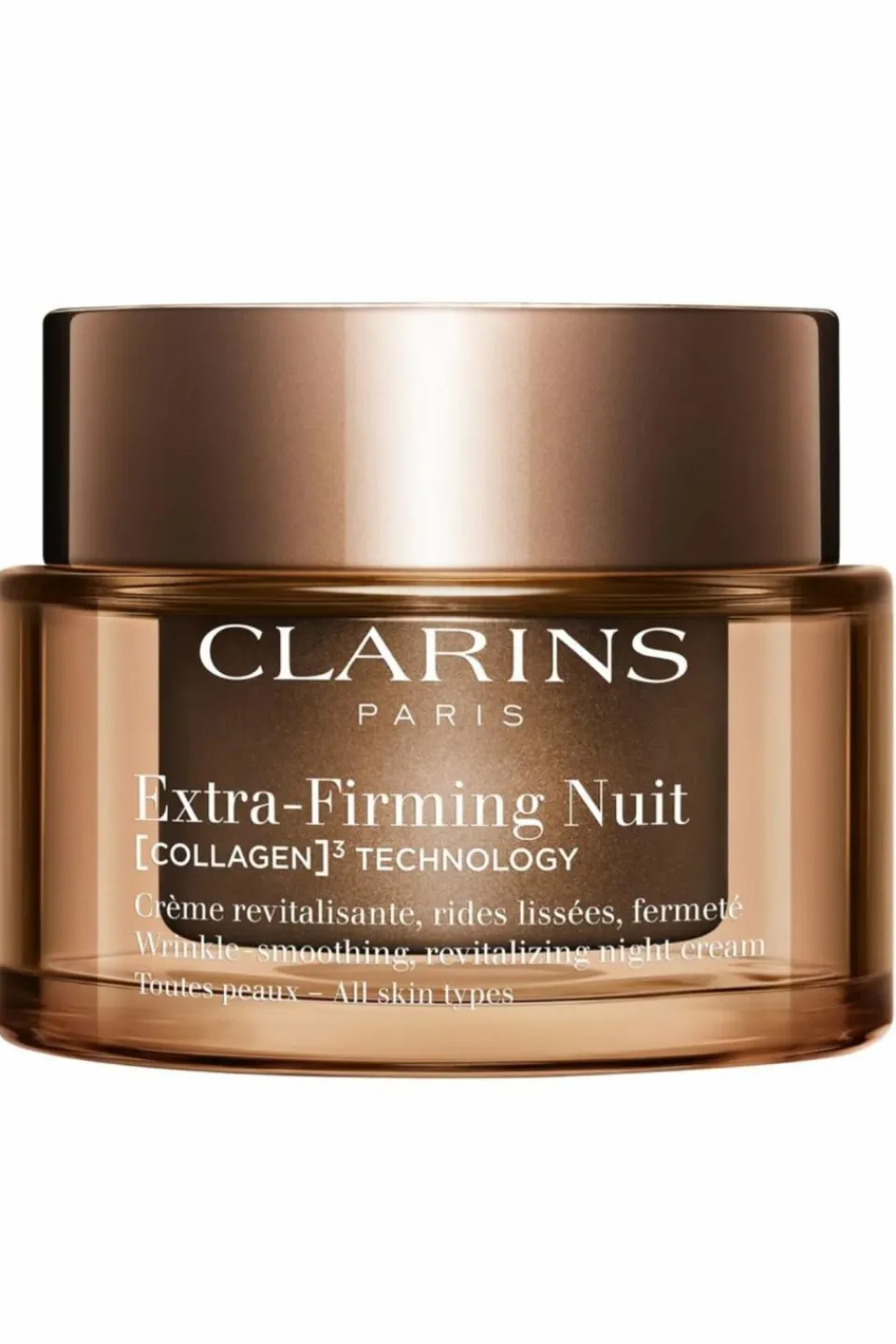 Outlet Clarins Crème nuit anti-rides toutes peaux Extra-Firming rechargeable