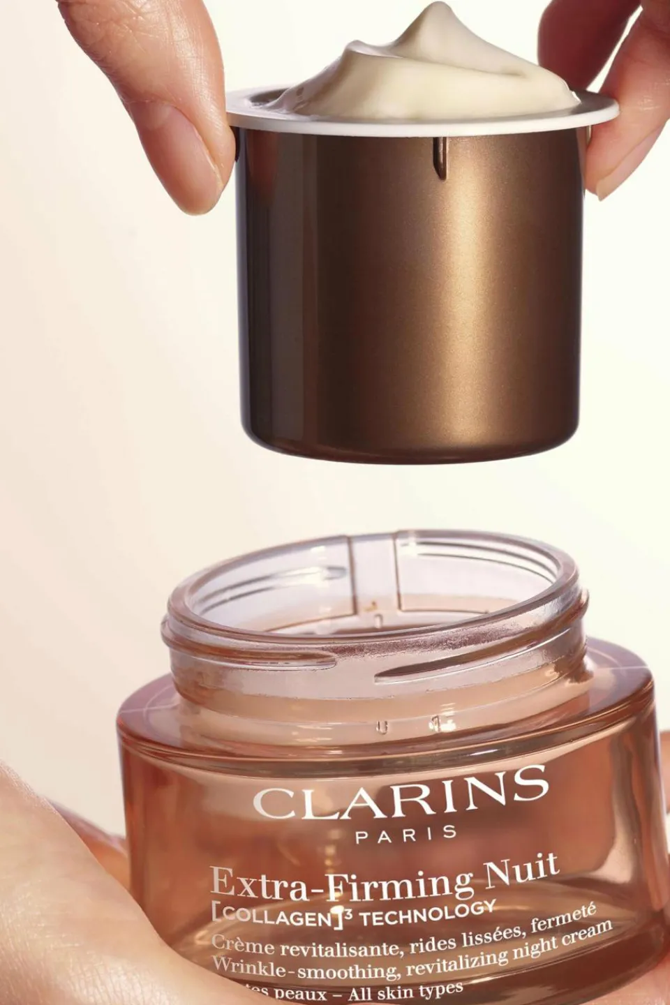Outlet Clarins Crème nuit anti-rides toutes peaux Extra-Firming rechargeable