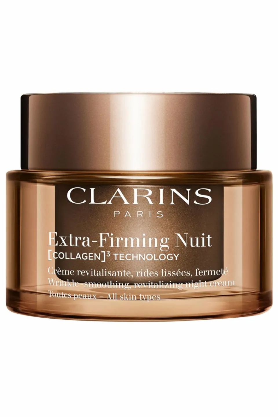 Outlet Clarins Crème nuit anti-rides toutes peaux Extra-Firming rechargeable