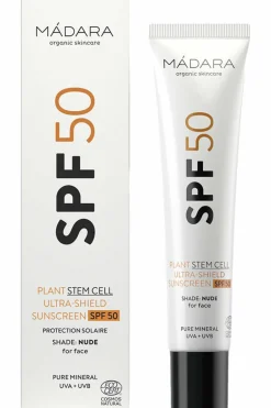 Best Mádara Cosmetics Crème solaire minérale SPF50 visage