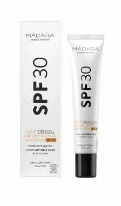 Discount Mádara Cosmetics Crème solaire minérale visage anti-âge SPF30