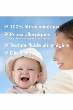 Hot Bioderma Crème solaire peaux allergiques Photoderm Minéral Fluide SPF50+