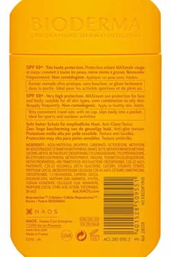 Online Bioderma Crème solaire visage Photoderm MAX Aquafluide SPF50+