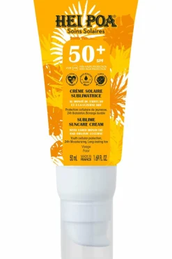 Hot Hei Poa Crème solaire visage sublimatrice SPF50+