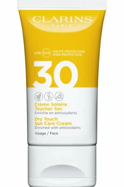 New Clarins Crème solaire visage toucher sec UVA/UVB SPF30