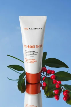Online Clarins Crème teintée visage Re-Boost Tinted