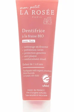 New La Rosée Dentifrice à la fraise bio Mon Petit
