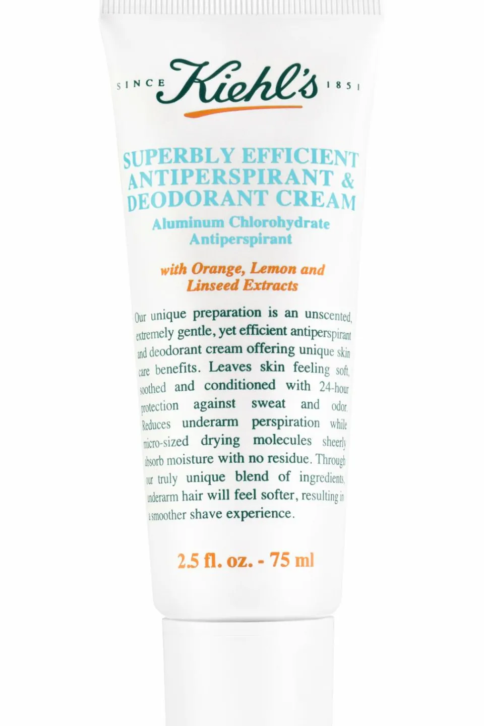 Kiehl's Déodorant crème anti-transpirant haute efficacité