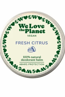 New WE LOVE THE PLANET Déodorant crème Fresh Citrus