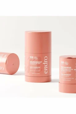 Online Endro Déodorant stick rose framboise rechargeable