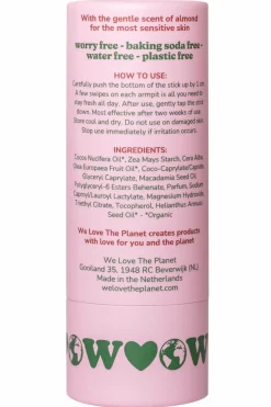 Discount WE LOVE THE PLANET Déodorant stick Soft Almond
