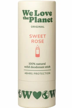 New WE LOVE THE PLANET Déodorant stick Sweet Rose