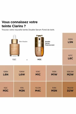 New Clarins Double sérum fond de teint