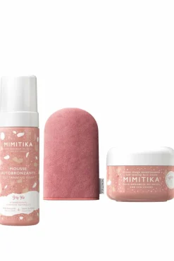 New MIMITIKA Duo autobronzants corps & visage et le gant applicateur
