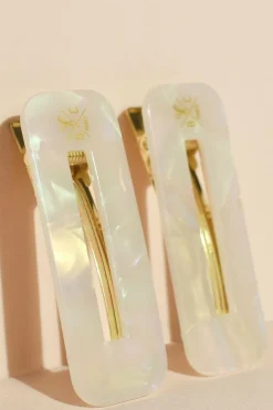 Outlet Bachca Duo de barrettes nacres
