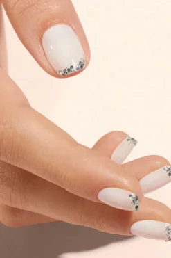 Clearance Manucurist Duo de poudre à effet et paillettes Silver edition