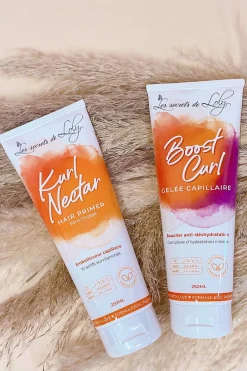 Hot Les Secrets de Loly Duo de soins sans rinçage pour cheveux secs et bouclés