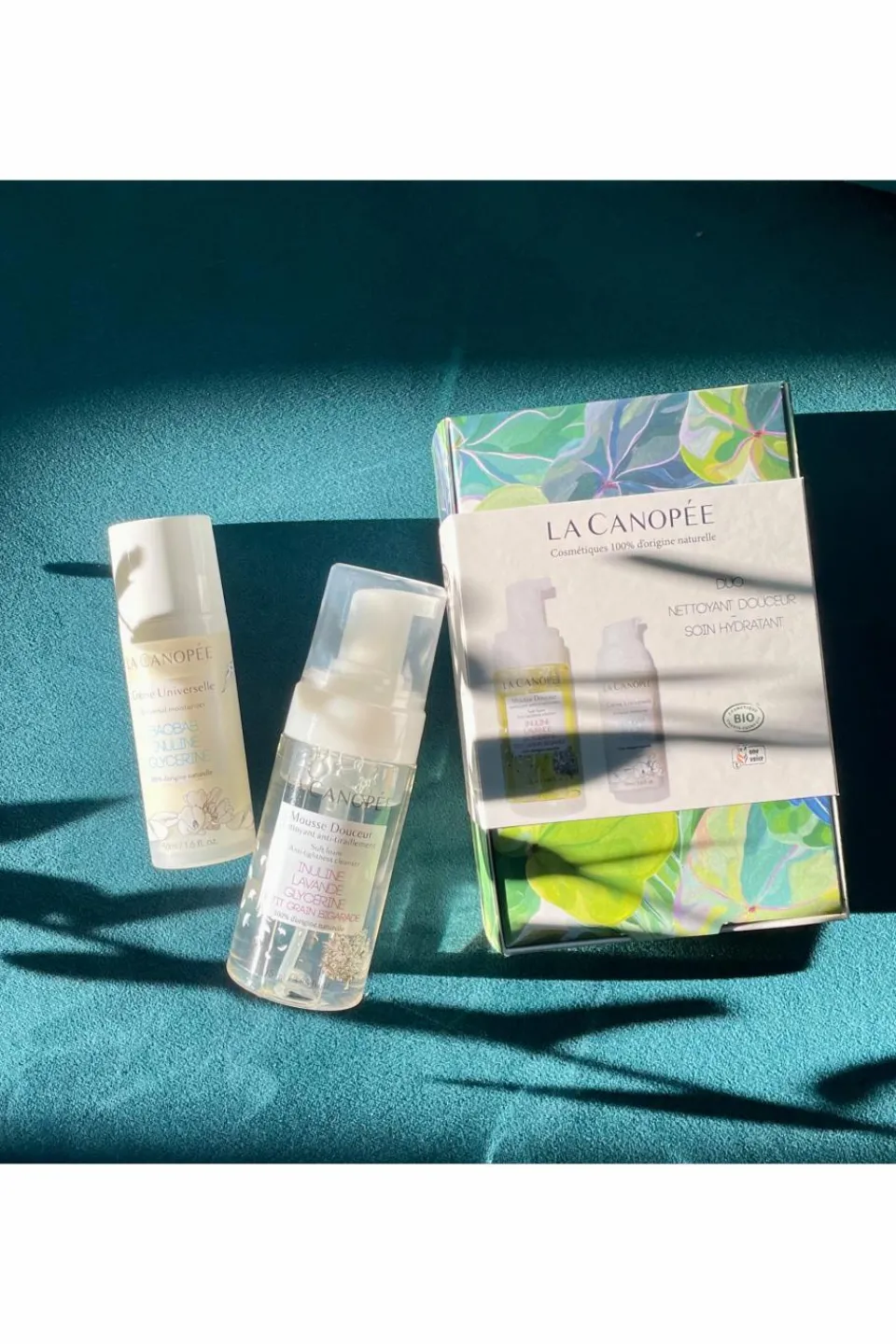 Discount La Canopée Duo nettoyant douceur et soin hydratant pour peaux sensibles