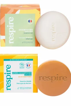 Clearance Respire Duo shampoing et après-shampoing solides